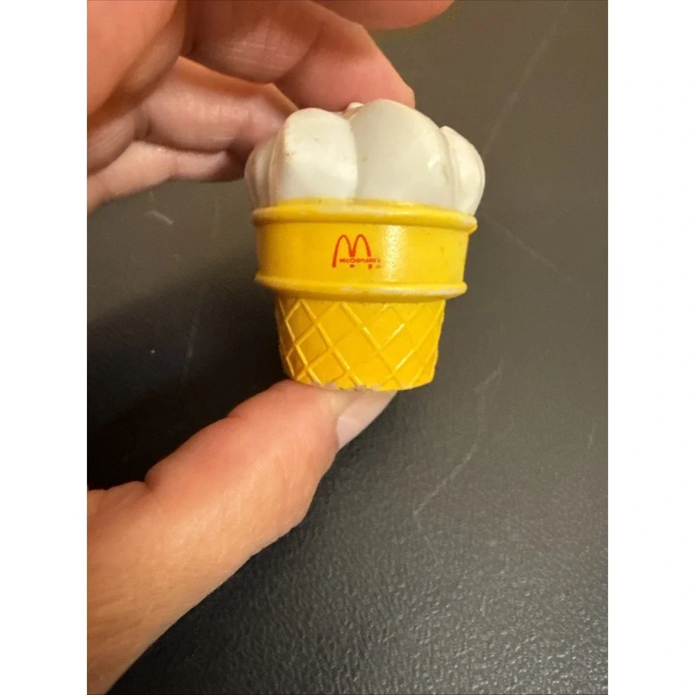 McDonald's 1990 McDino Ice Cream Cone Changeables Happy Meal Kid Toy Vintage